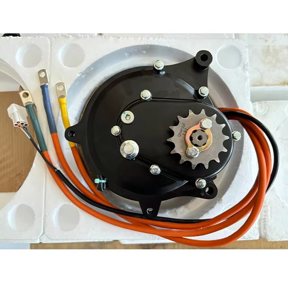 Mid Drive Motor Kit 72V 3000W - 72V 3000W ミッドドライブモーターキット。最高速度100km/hの電動自転車へのコンバージョンキット。Fardriver ND72450、ND72450/530/680コントローラー、DKD。
