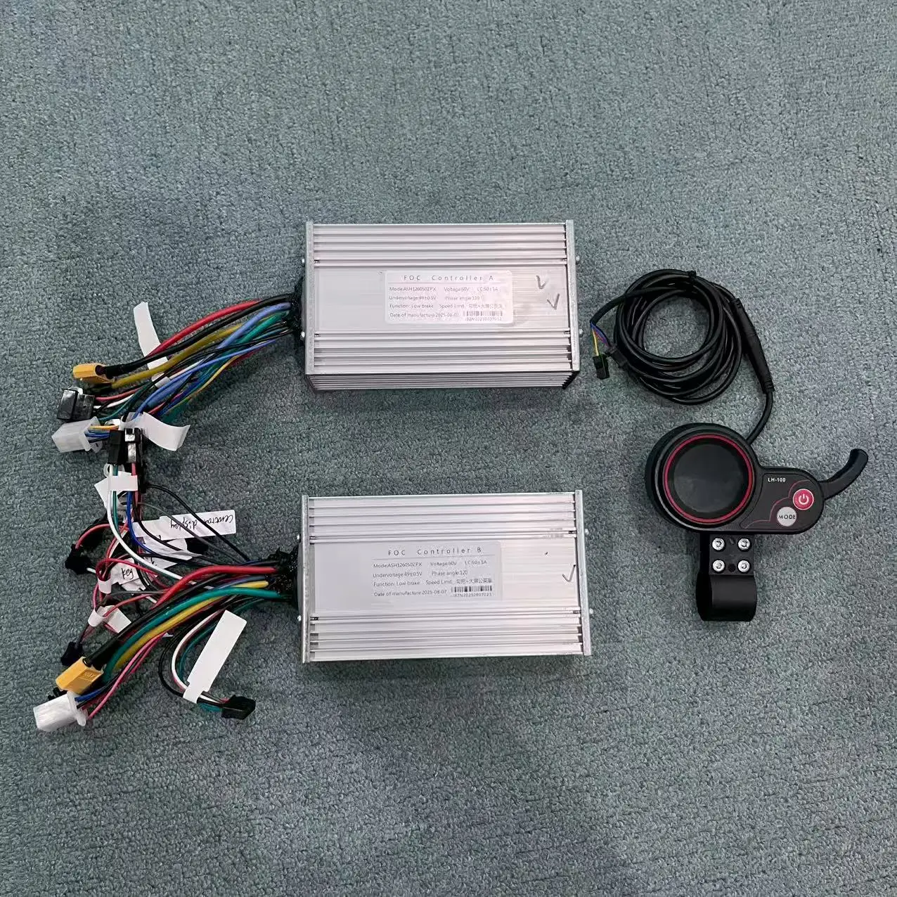 60V 50A JB Jingbo 電動スクーター用 FOC - 60V 5600W Dual Motor Electric Scooter のレビューと価格