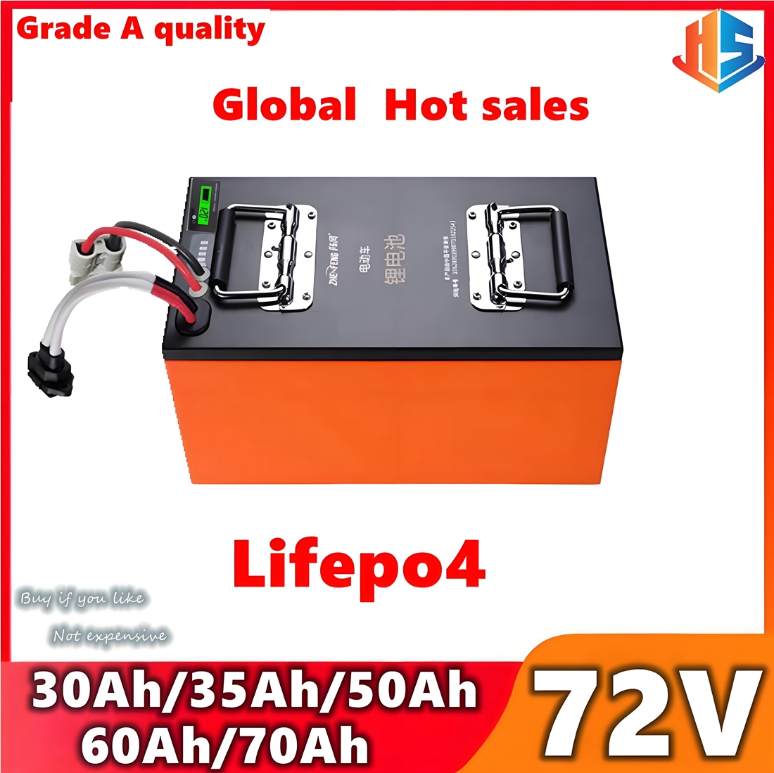 スクーターEV 72V 50Ah 60Ah 35Ah 30A - 72V 60Ah Lifepo4 Battery Pack のレビューと価格